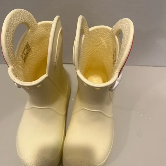 Crocs Kids’ Handle It Rainbow Rain Boots - Picture 5 of 8